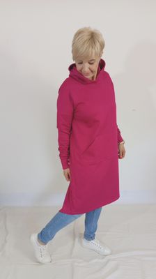 JOY pulcsiruha- fukszia