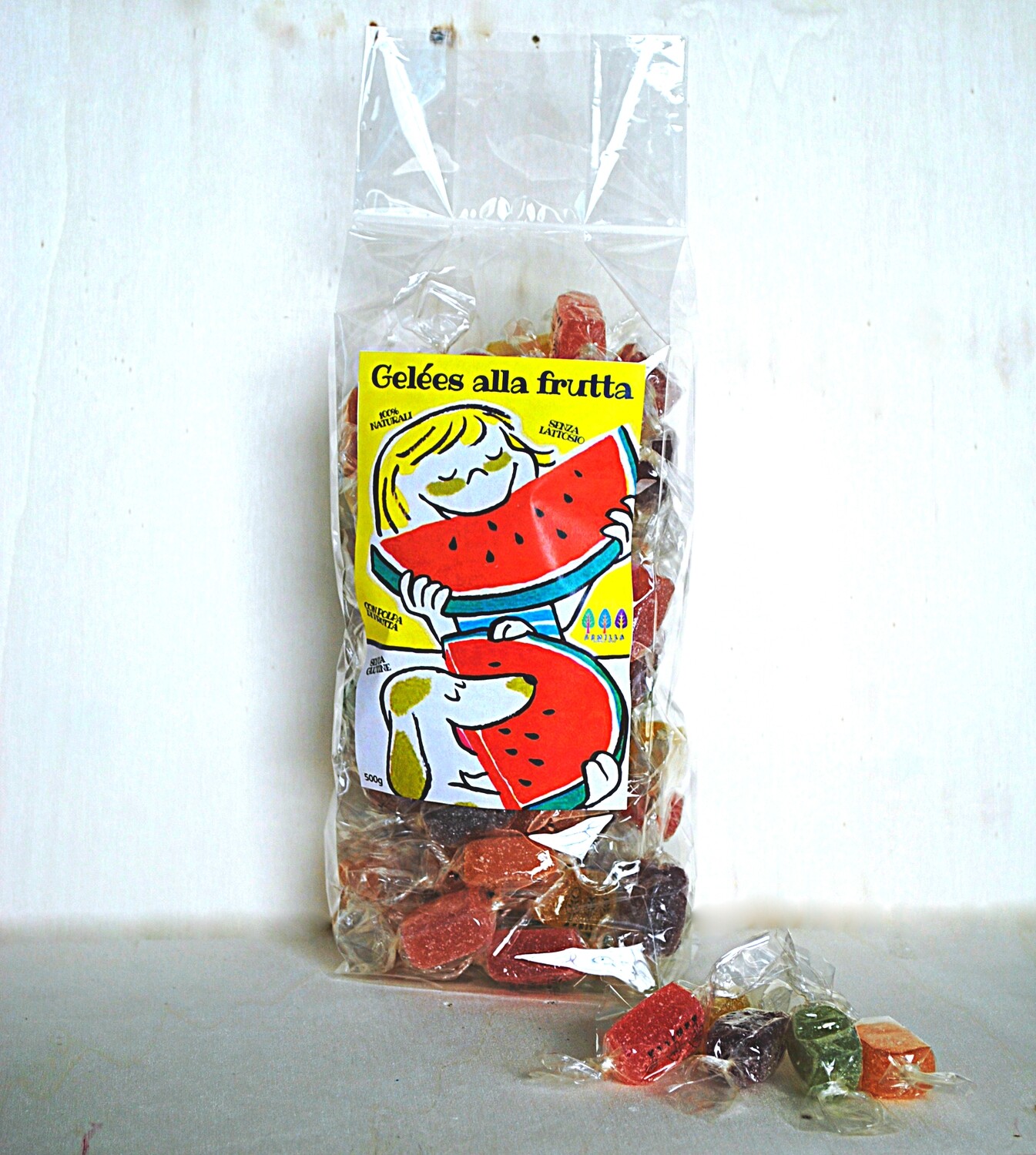 Gelées alla frutta - sacchetto da 500g