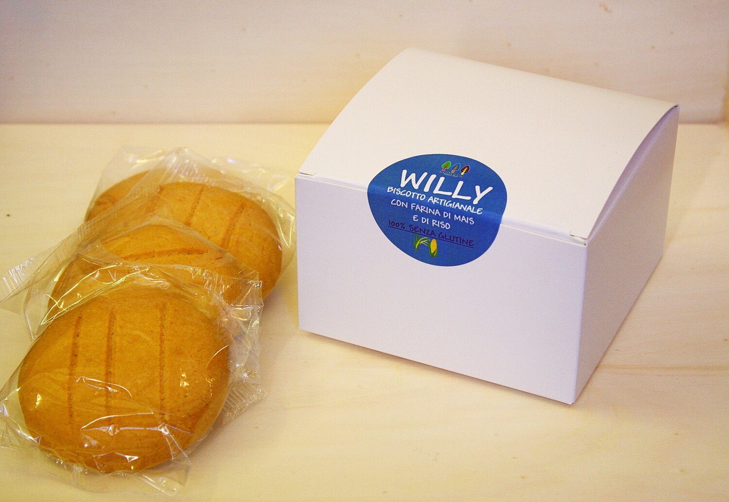 Willy: biscotto artigianale senza glutine - 6 pezzi