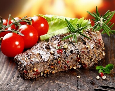 Peppered Steaks (4)  - (please select)