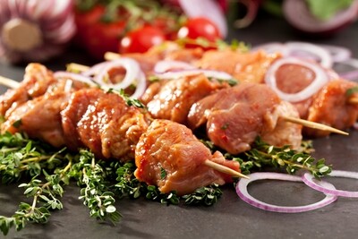 Chicken Kebabs (6) -  (please select)
