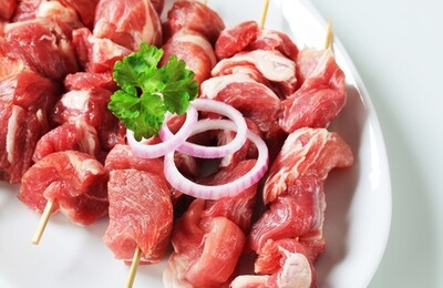Pork Kebabs (6) -  (please select)