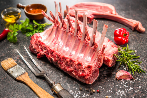 English Rack of Lamb, French Trimmed - Pack of 2