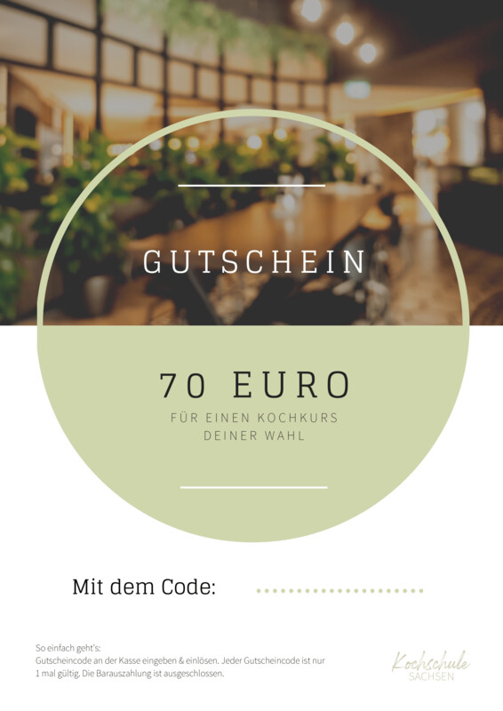 70 € Gutschein
