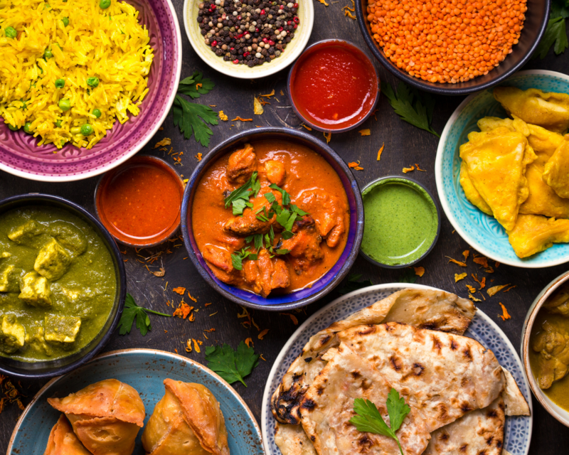 23. Mai 2025 | 17 Uhr:  Indische Küche - die bunte Welt der Gewürze