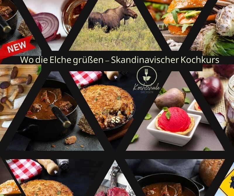 05. September 2025 | 17 Uhr: Wo die Elche grüßen – Skandinavischer Kochkurs (Vom Wald zur See)