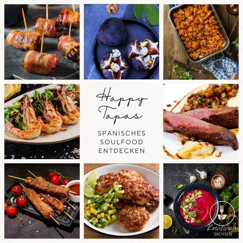 01. Mai 2026 | 17 Uhr: Happy Tapas - Spanisches Soulfood entdecken 01. Mai 2026 | 17 Uhr: Happy Tapas - Spanisches Soulfood entdecken