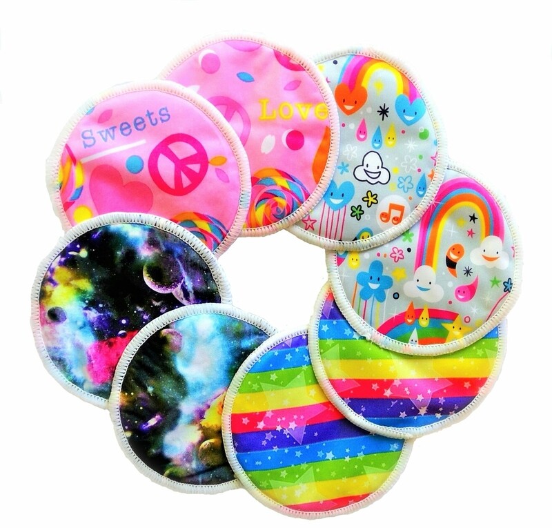 1 Pair Reusable Nursing Breast Pads (FREE POST)