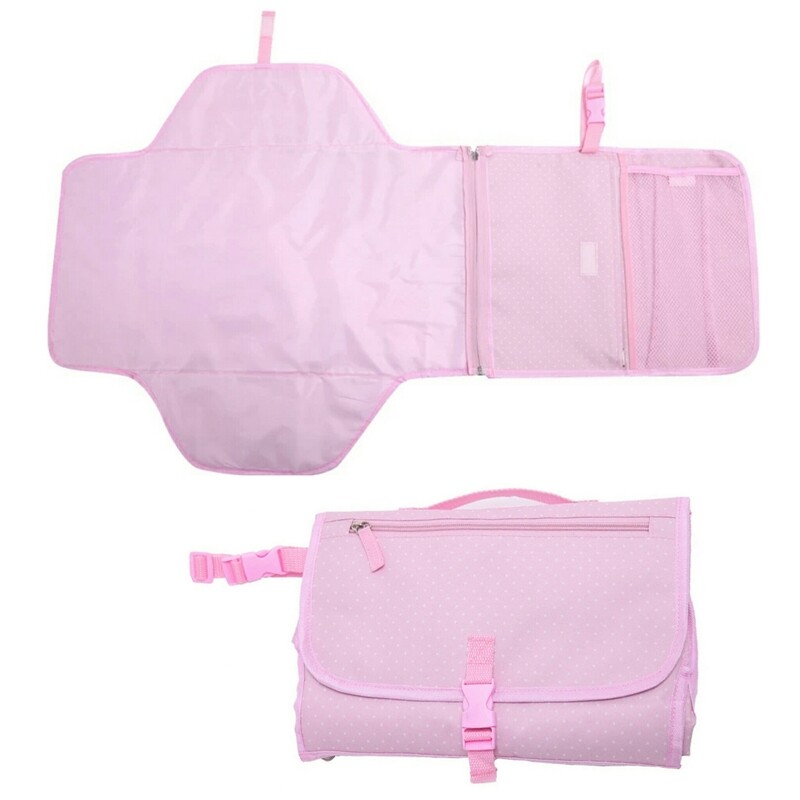 Nappy &amp; Wipes Wallet with Baby Change Mat FREE POST