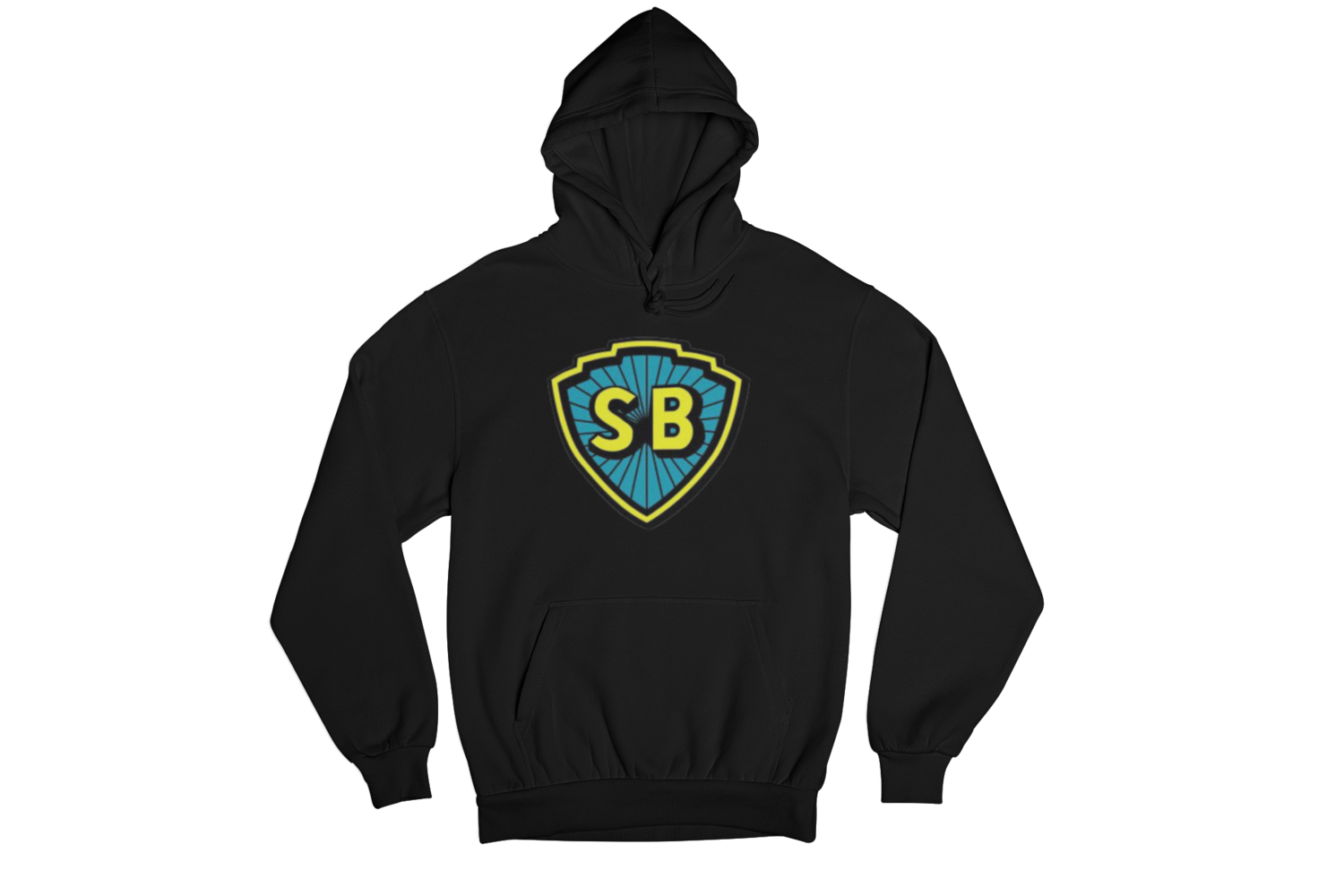 Shaw bros Hoodie, Color: Black