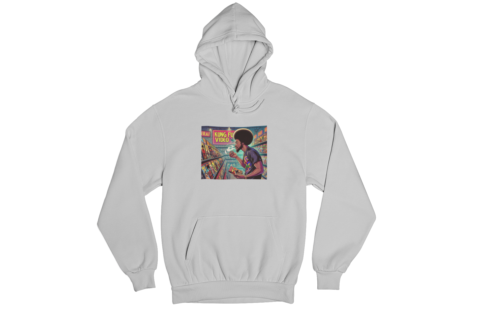 Retro Kungfu Video OG Hoodie