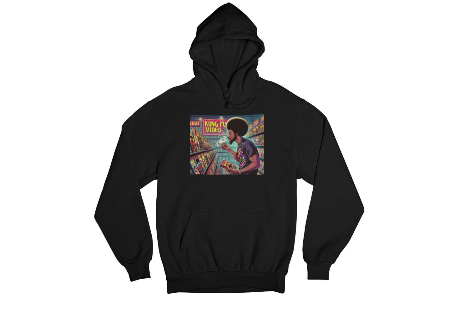 Retro Kungfu Video OG Hoodie