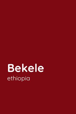 ETHIOPIA - BEKELE KACHARA