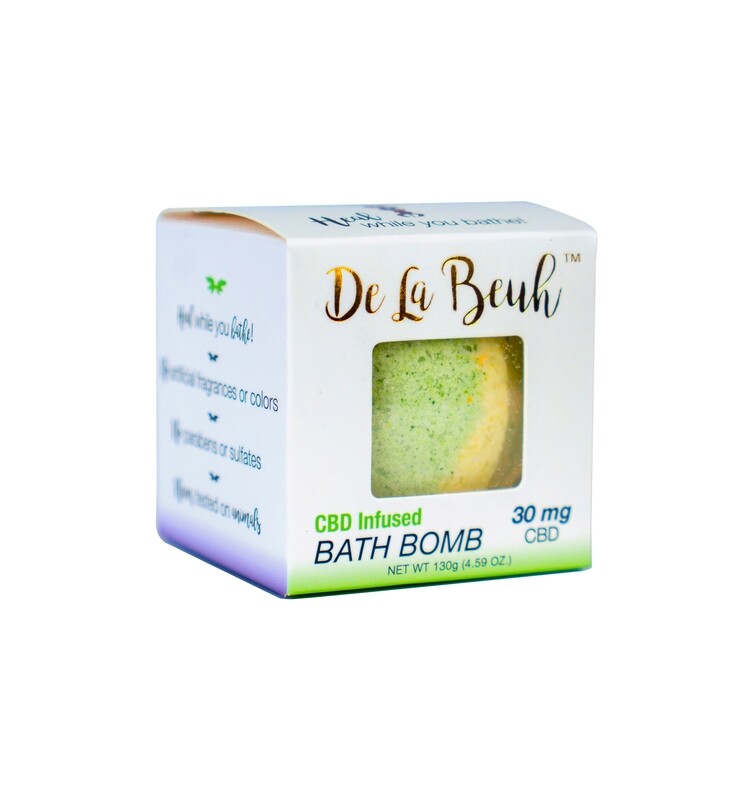 CBD Men&#39;s Scented Bath Bomb