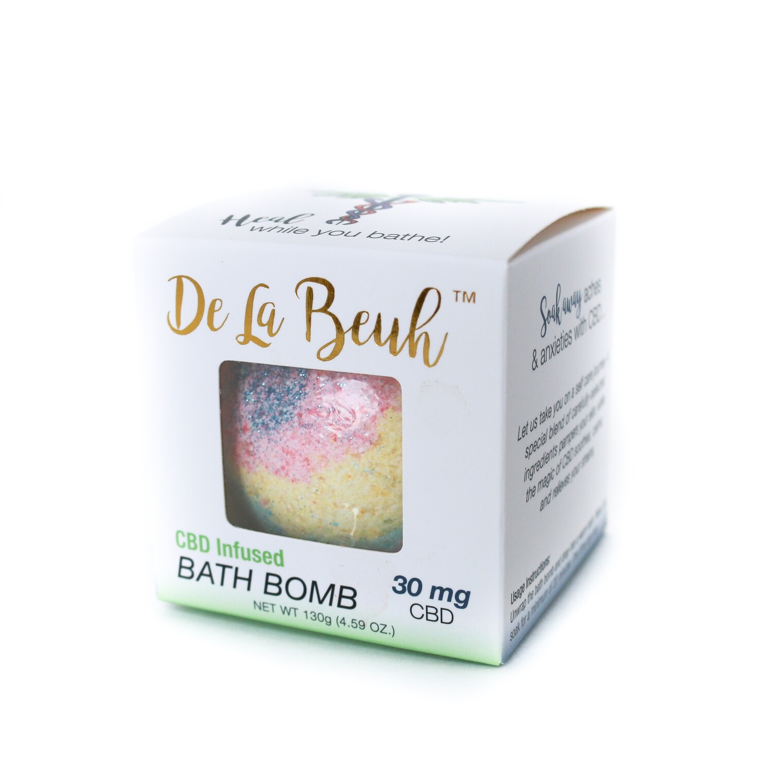 CBD Kaleidoscope Bath Bomb