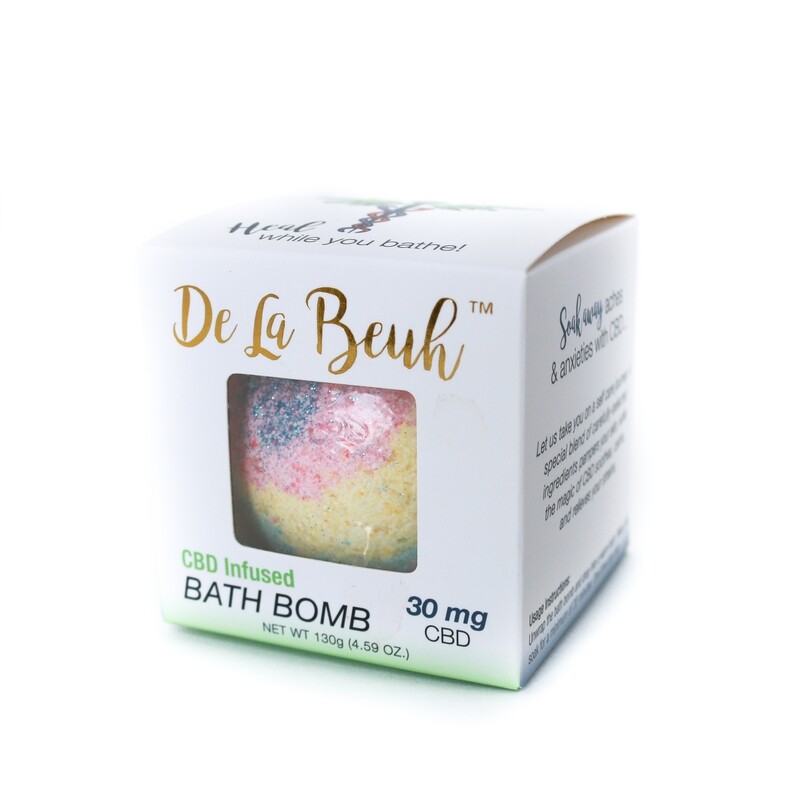 CBD Kaleidoscope Bath Bomb