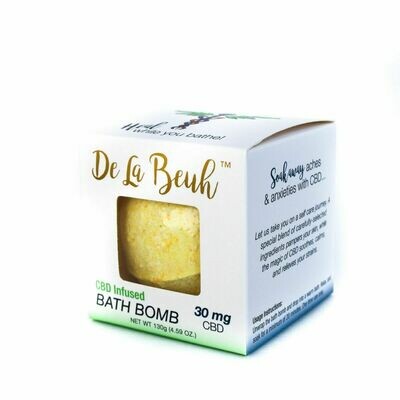 CBD Lemon Bath Bomb