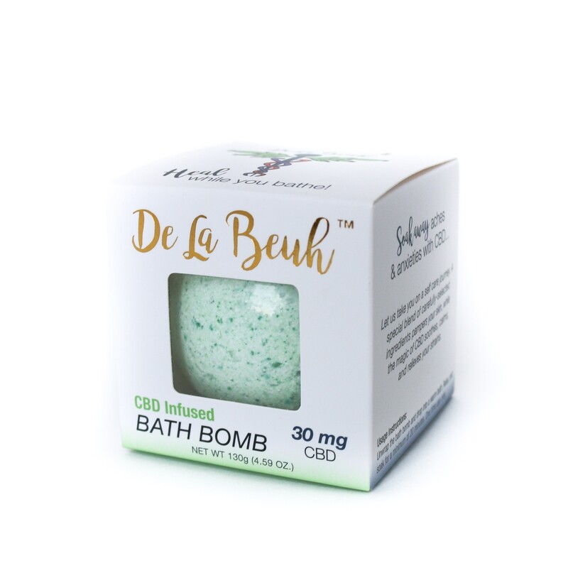 CBD Mint Bath Bomb