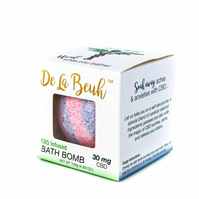 CBD Lavender Rose Bath Bomb