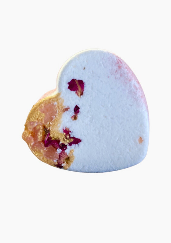 CBD Geode Heart Bath Bomb