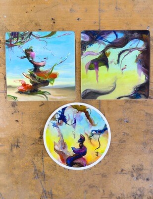Natural Process (sticker pack of 3)