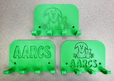 AARCS Logo Leash Hooks