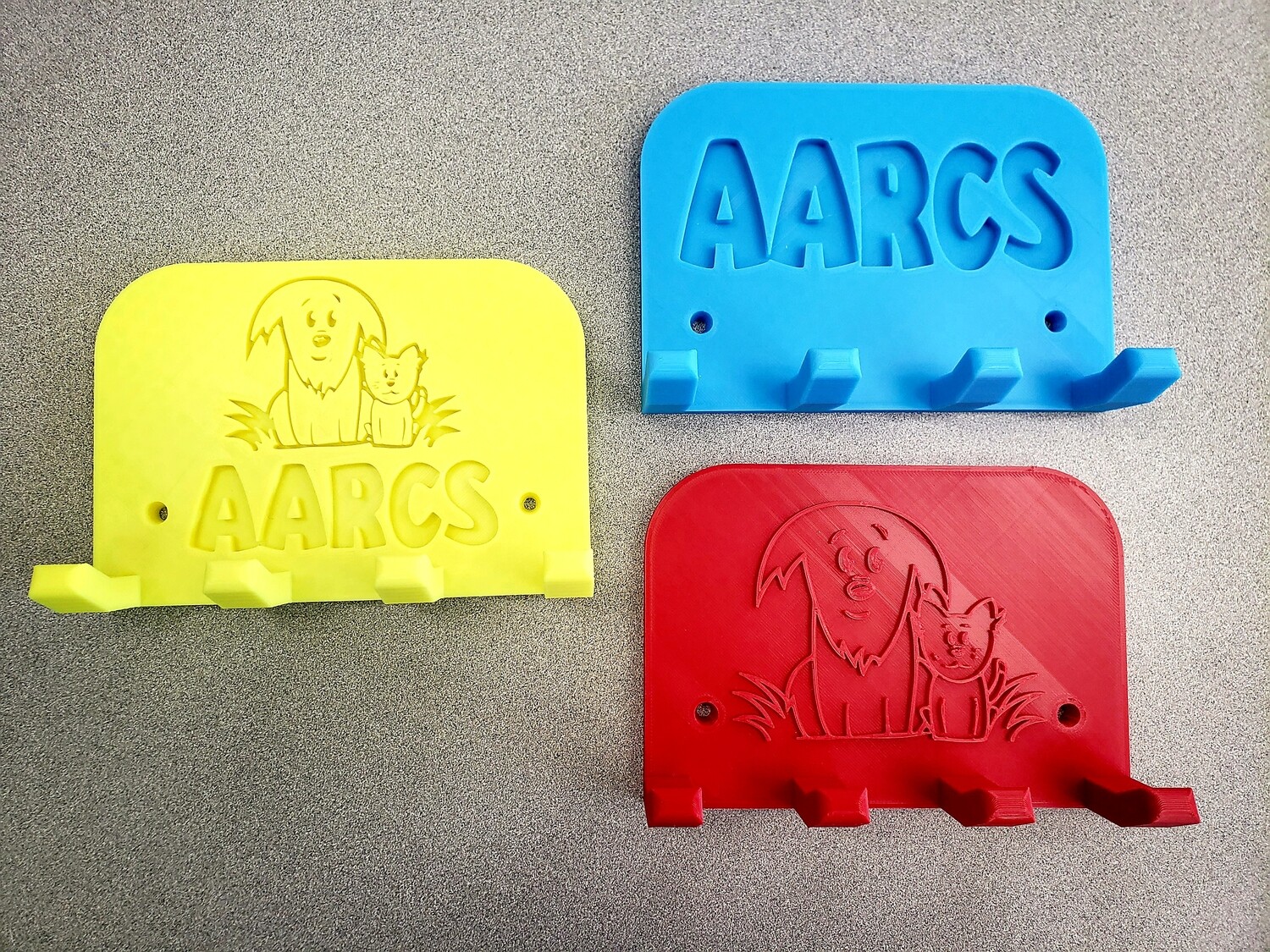 AARCS Logo Leash Hooks
