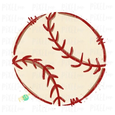 Baseball Watercolor Sublimation PNG Design | Baseball Design | Sublimation Design | Heat Transfer | Digital Download | Printable Artwork