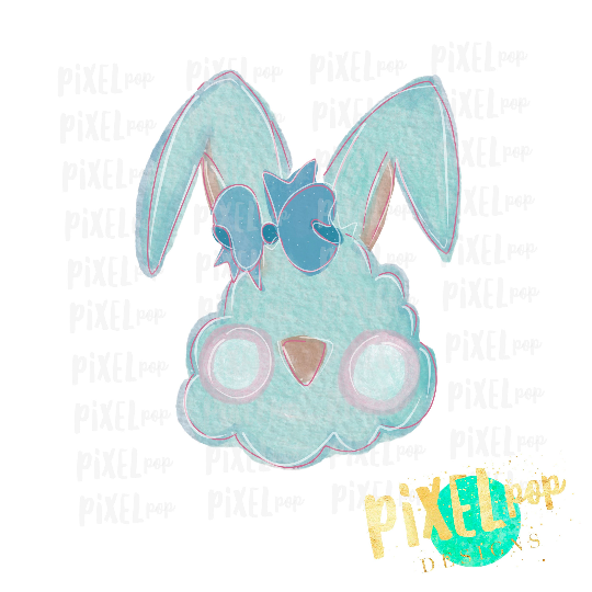 Easter Bunny Rabbit Sublimation Design PNG | Hand Drawn Sublimation Design | Sublimation PNG | Digital Download | Printable Artwork | Art