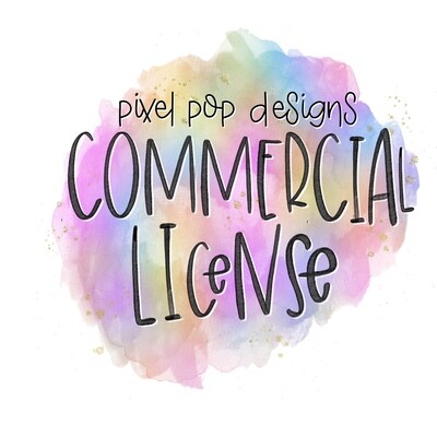 Pixel Pop Designs Commercial License