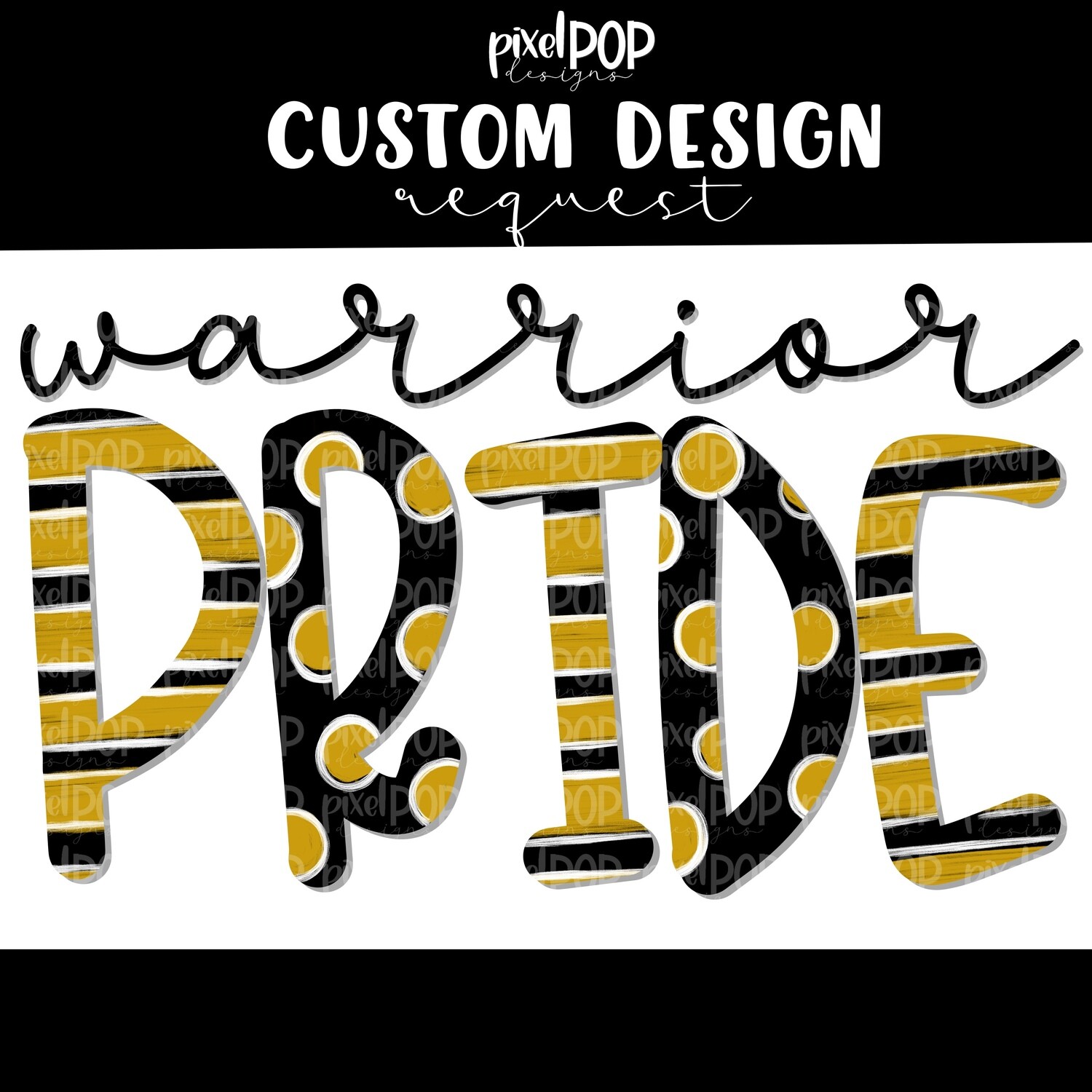 Custom School Mascot/Colors Pride Image Request