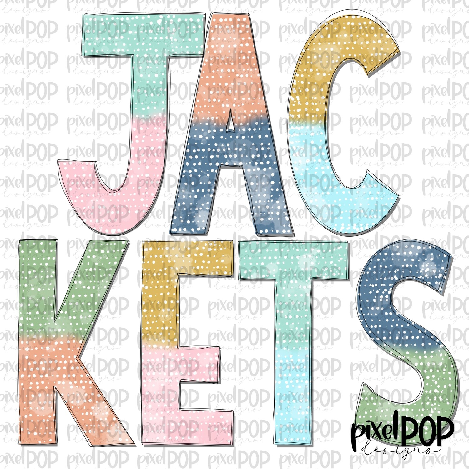 Batik Style Jackets PNG | Team Sublimation Design | Team Spirit Design | Jackets  Clip Art | Digital Download | Printable Artwork