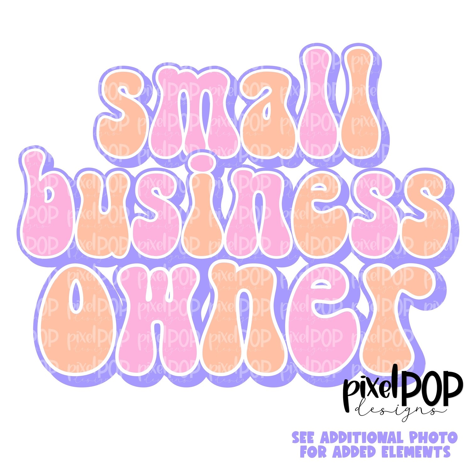 Retro Occupations Small Business Owner PNG Image Sublimation Art | Hand Drawn Art | Digital Design Download | Clipart