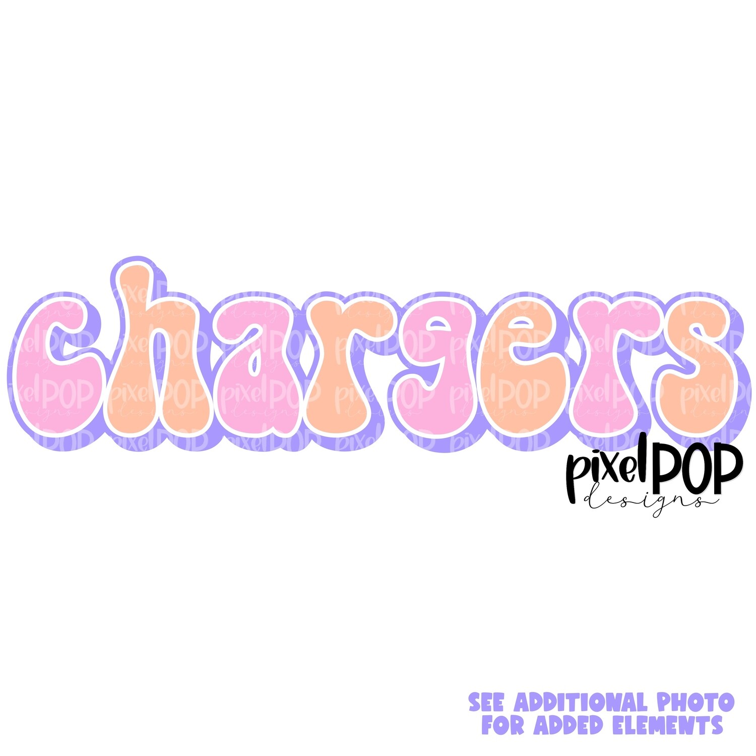 Retro Mascot Chargers PNG | Team Sublimation Design | Team Spirit Design | Chargers Clip Art | Digital Download | Printable Artwork