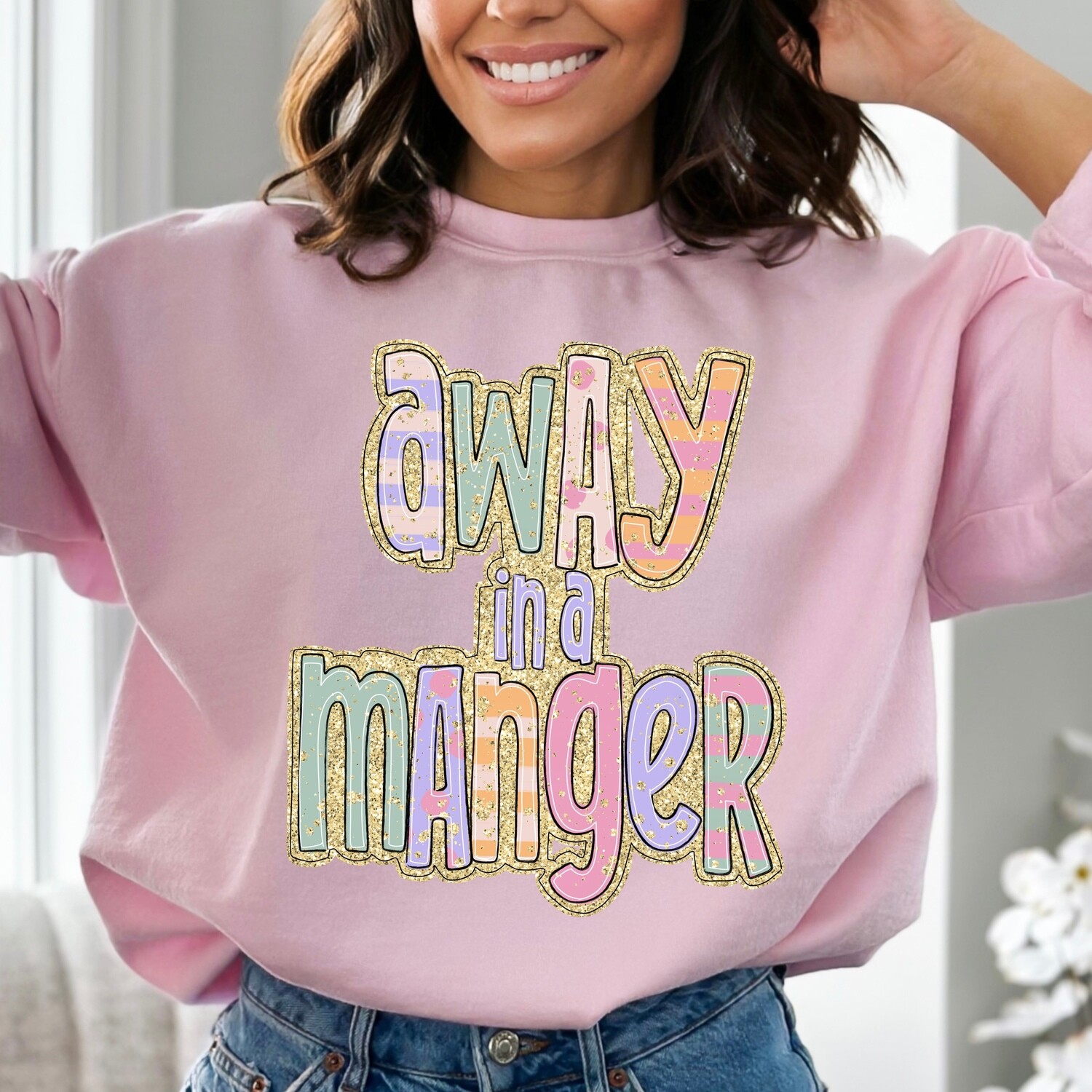 SOFT &amp; SWEET STYLE - Away in a Manger PNG Christmas Designs