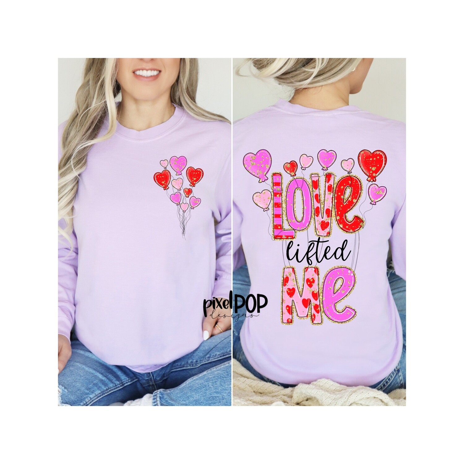 Love Lifted Me Valentine&#39;s Day PNG | Faith Art | Religious Art | Hymnal | Christian Art