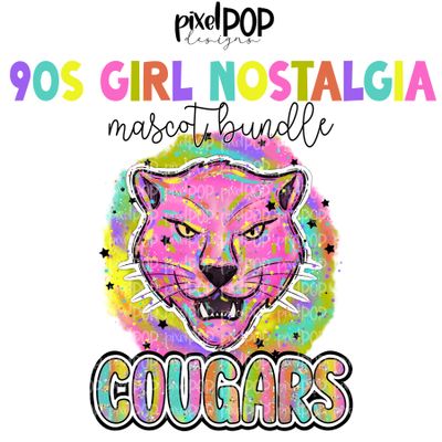 BUNDLE: 90&#39;s Girl Nostalgia Mascots