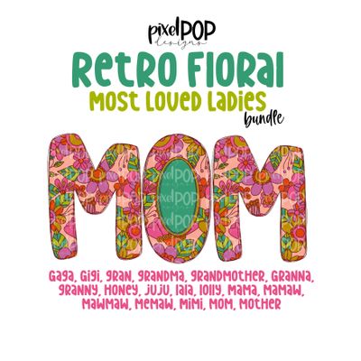 BUNDLE: Retro Floral Most Loved Ladies Bundle
