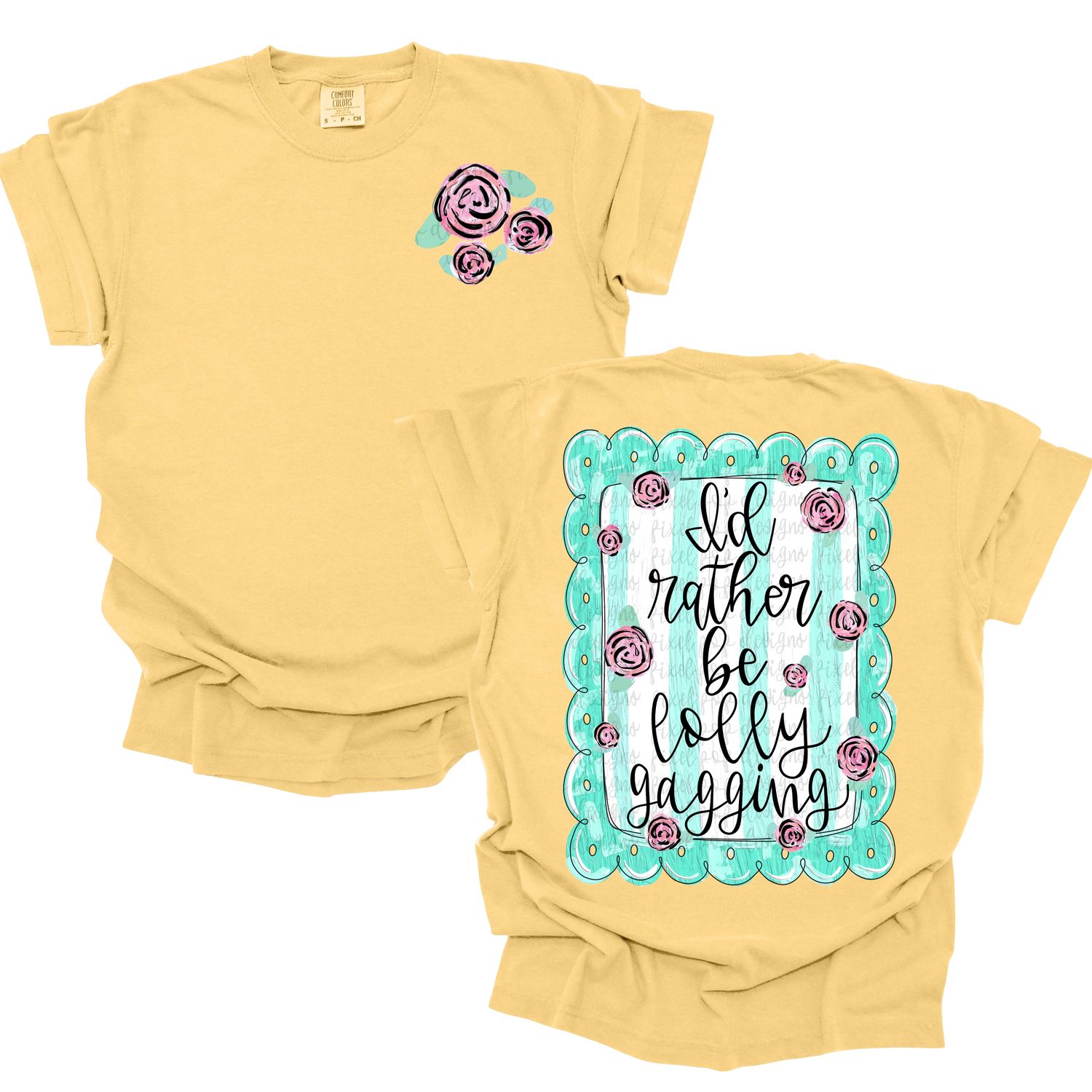 Rather Be Lolly Gagging PNG Design PLUS Pocket Design