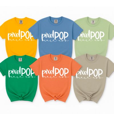 Business Mock-Up: Comfort Colors Boy Mix 1 (Includes 2 JPG files)