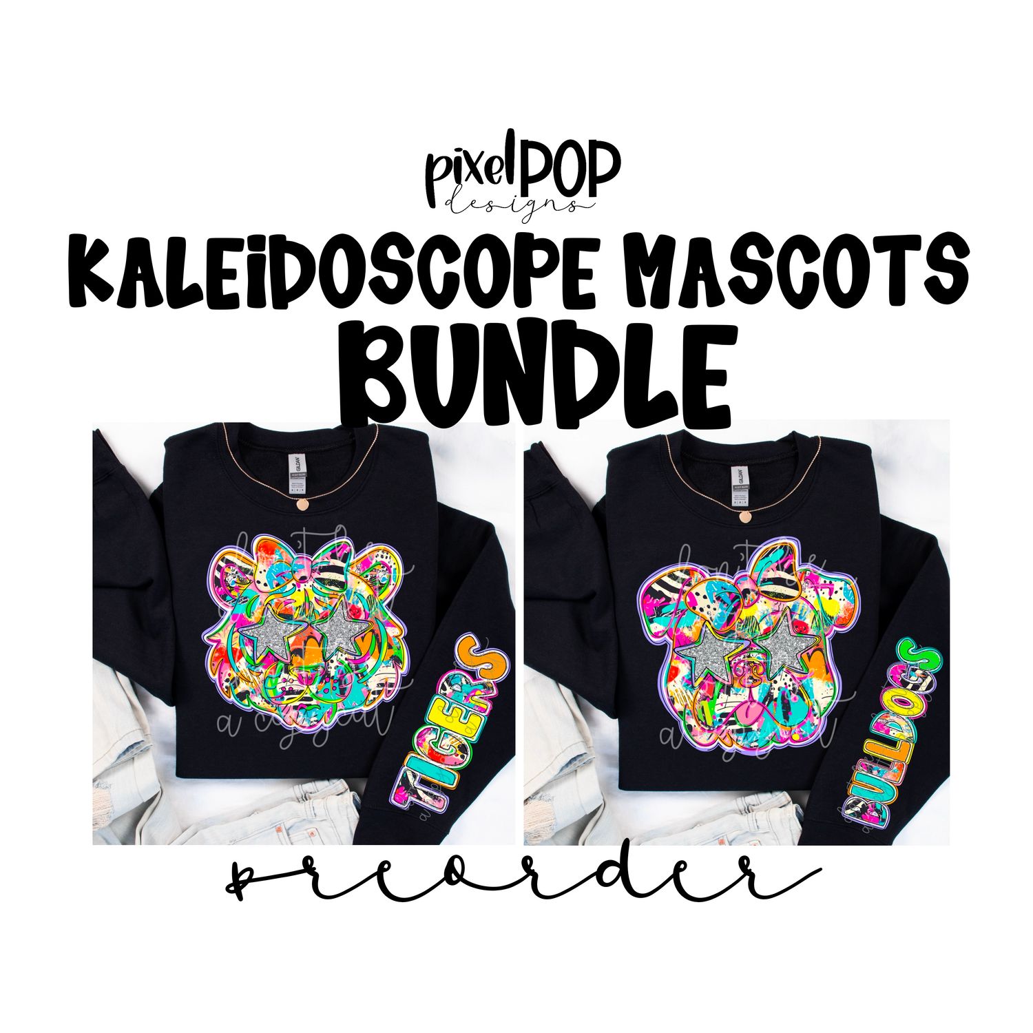 BUNDLE PRE-ORDER: Kaleidoscope Mascots