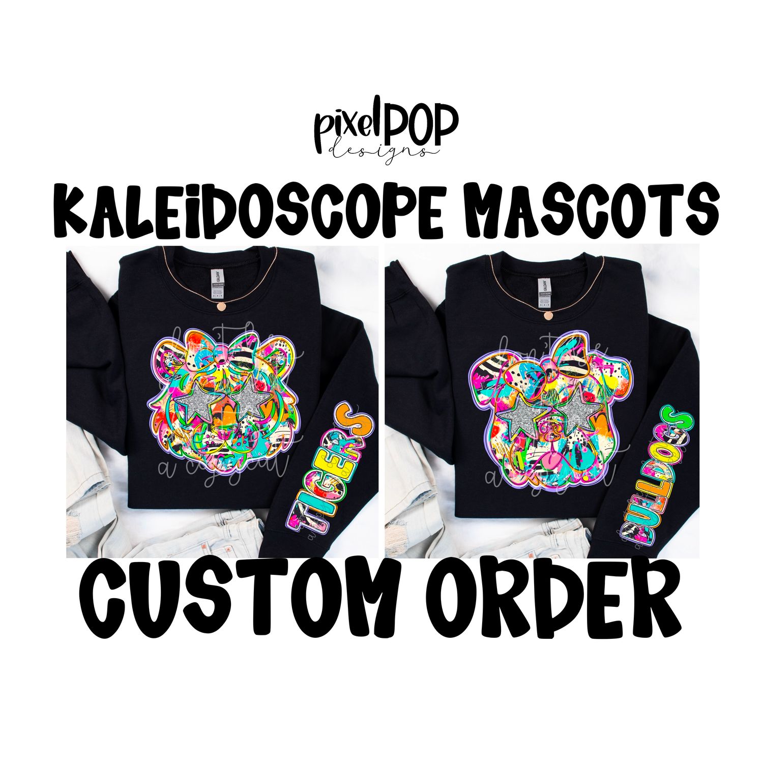 CUSTOM: Kaleidoscope Mascot