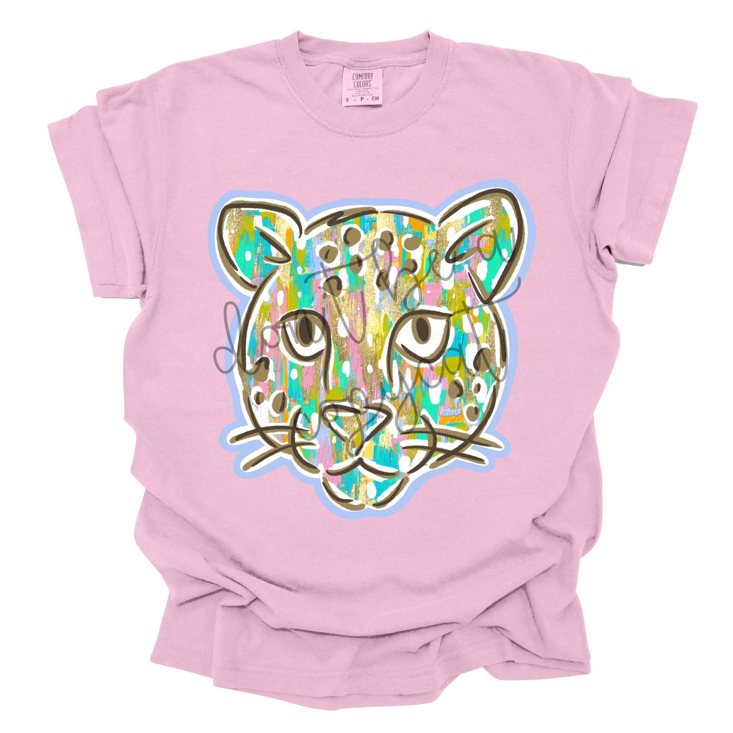Camouflage Doodle Mascots Jaguar Leopard School Spirit Design PNG School Mascot Camo Jaguars Leopards Digital Design Printable Digital Mascot Design