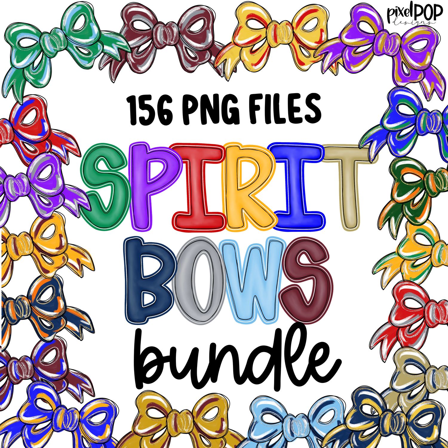 CLIPART BUNDLE: Spirit Bows