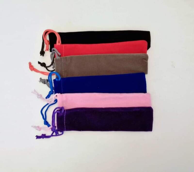 Velvet Drawstring Pen Sleeve