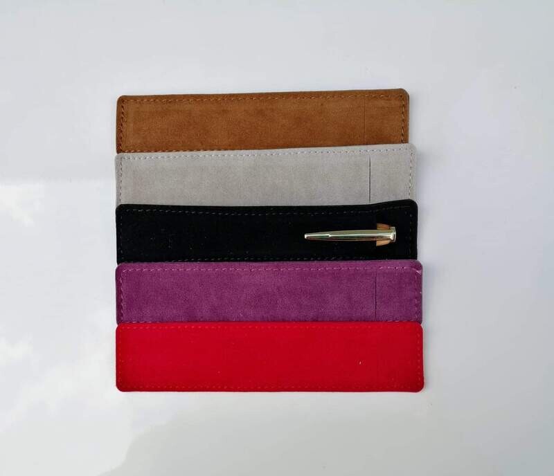 Suede Pen Sleeve