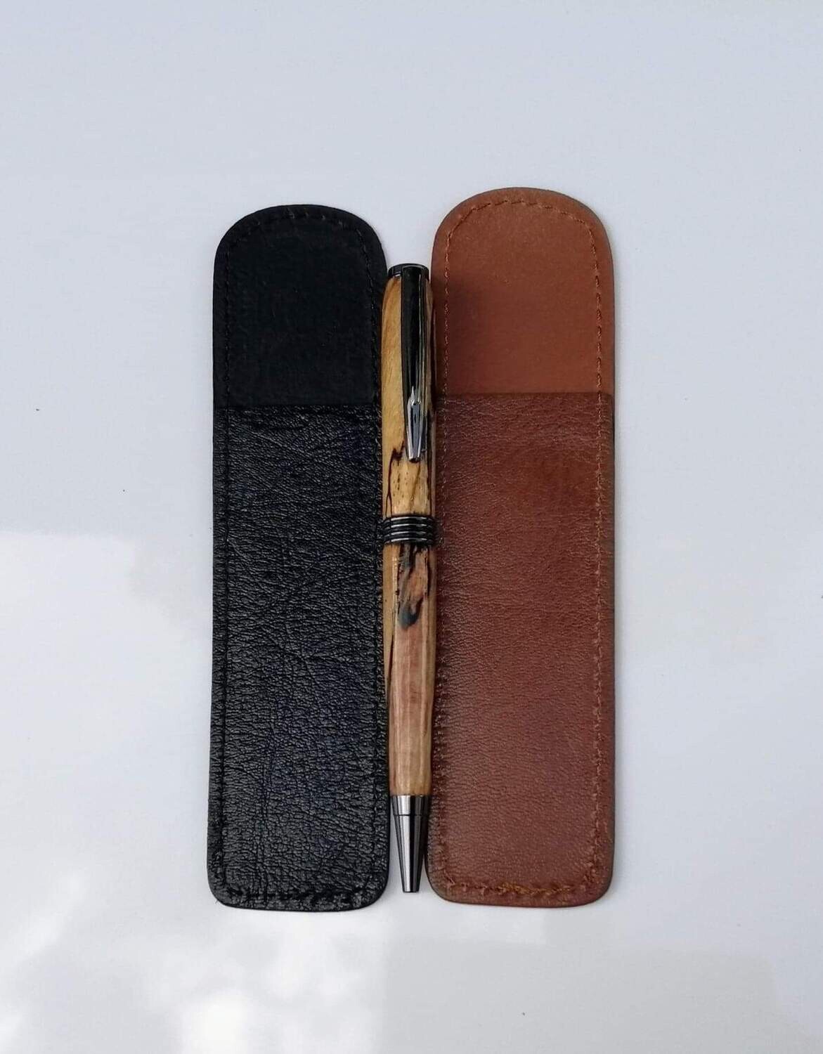 Leather Pen Sleeve