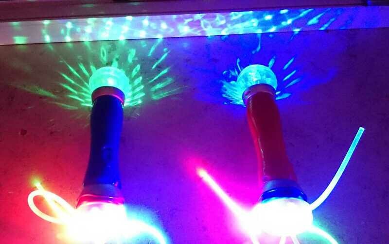 LED 2in1 WIRBLER Giga.Wirbler Prisma Wirbel Infinity fliegende BÄNDER bunte LEDs LED 2in1 WIRBLER Giga.Wirbler Prisma Wirbel Infinity fliegende BÄNDER bunte LEDs