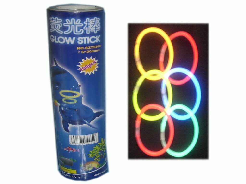 100 Knicklichter Leuchtstäbe LIGHTSTICKS 20 CM 1 Rolle Einzelfarben wählbar