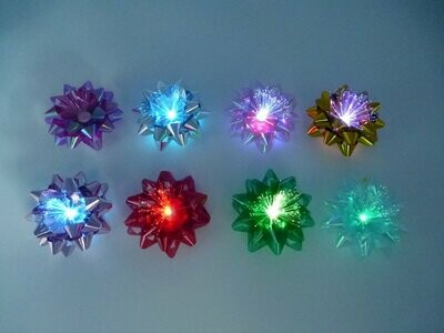 Blink LED Blinkblumen Geschenkblumen Dekoblumen bunte Leucht Blumen Deko